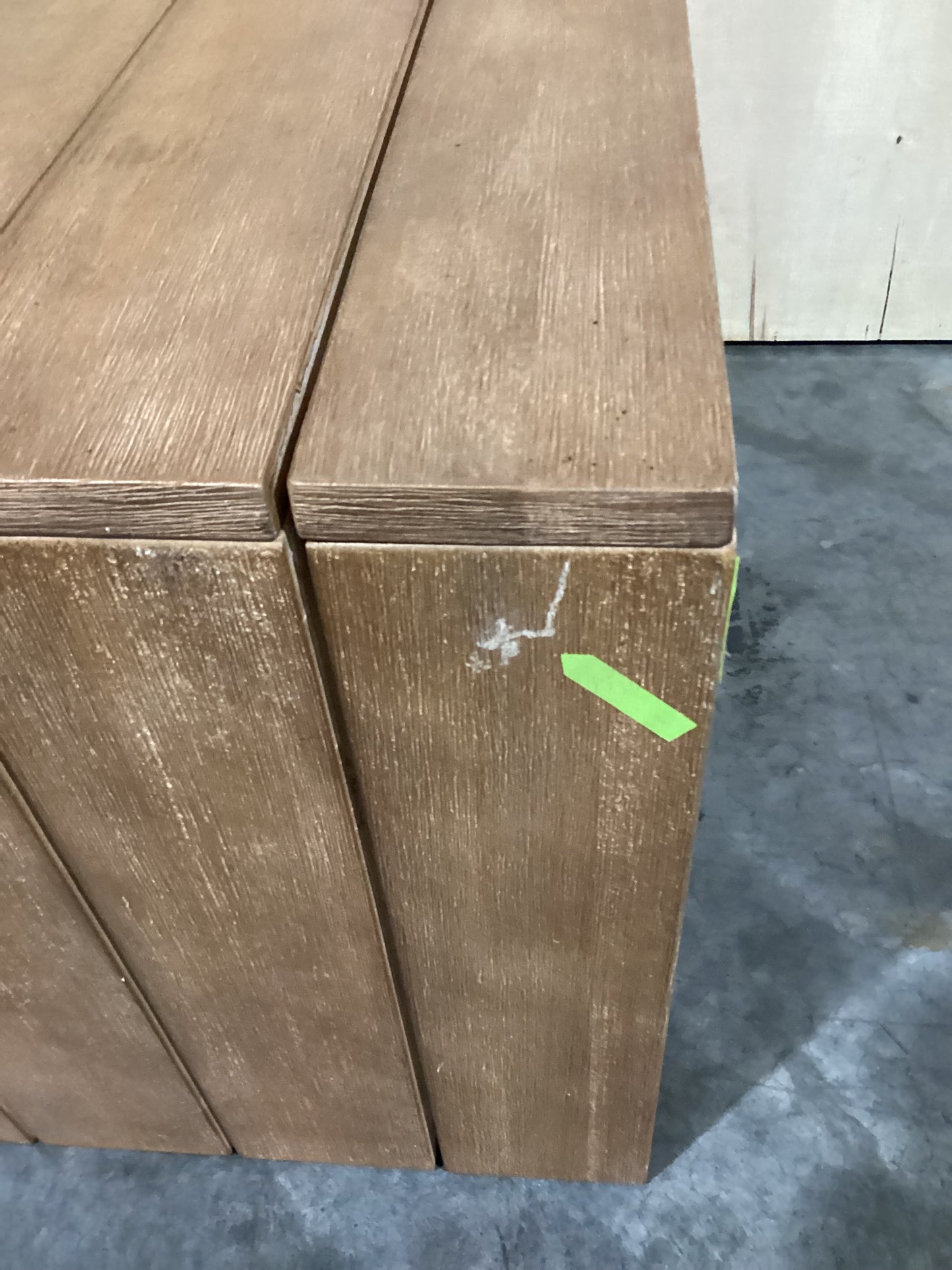 CLN11732 Manly Outdoor Side Table Acacia Natural
