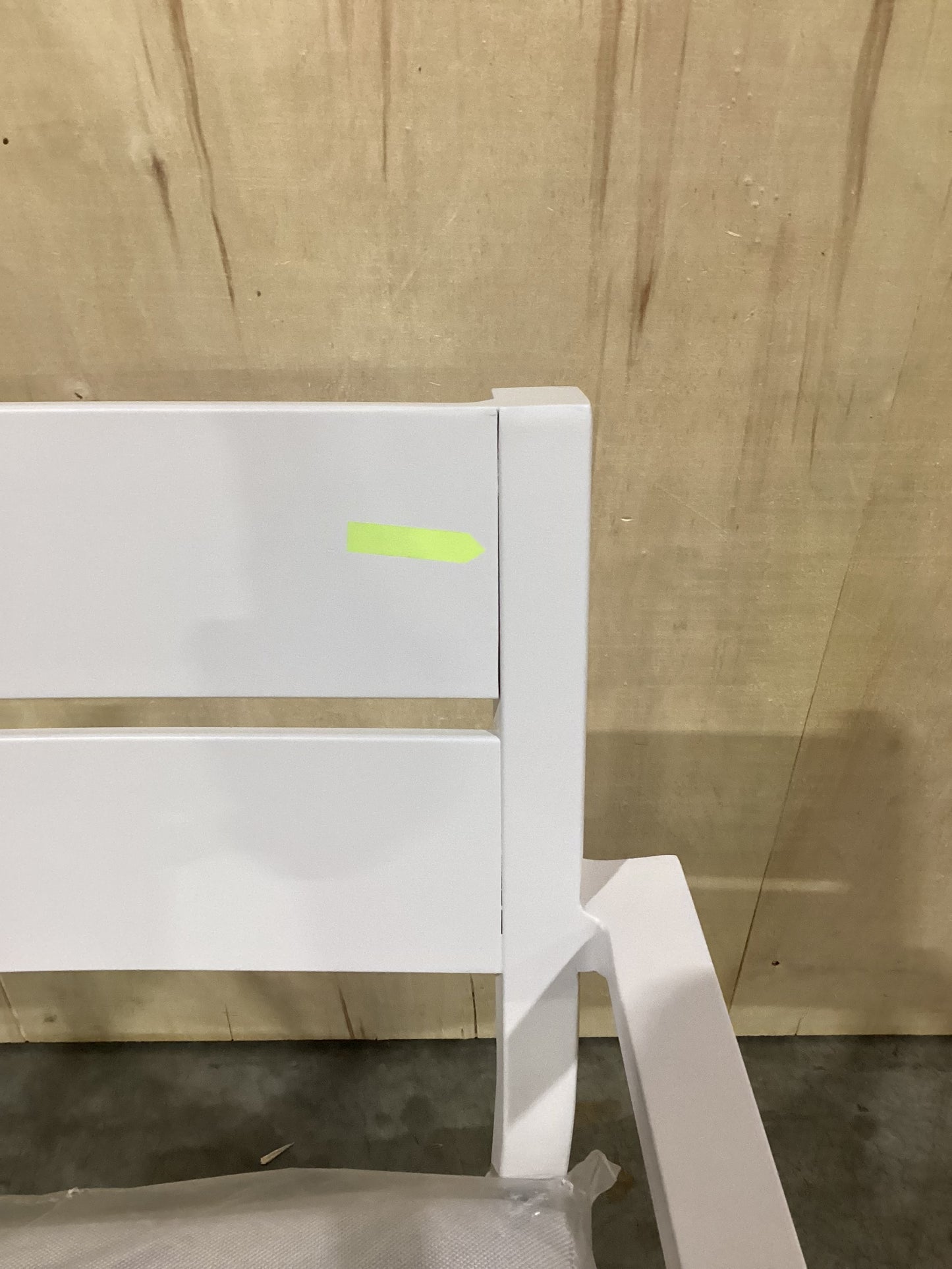 NSW CLN11735 Ataman Outdoor Dining Chair Aluminium Off White