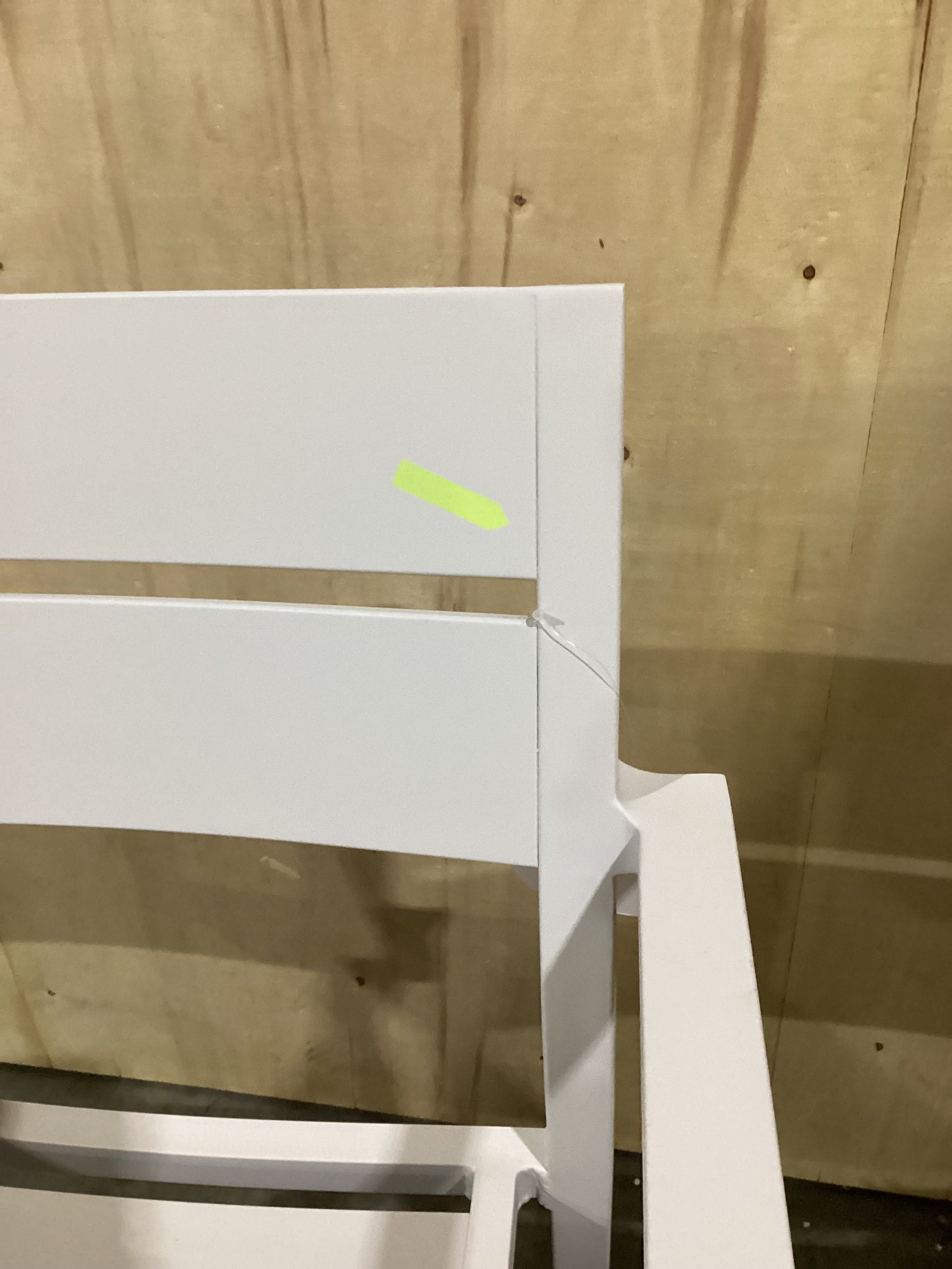 NSW CLN11736 Ataman Outdoor Dining Chair Aluminium Off White