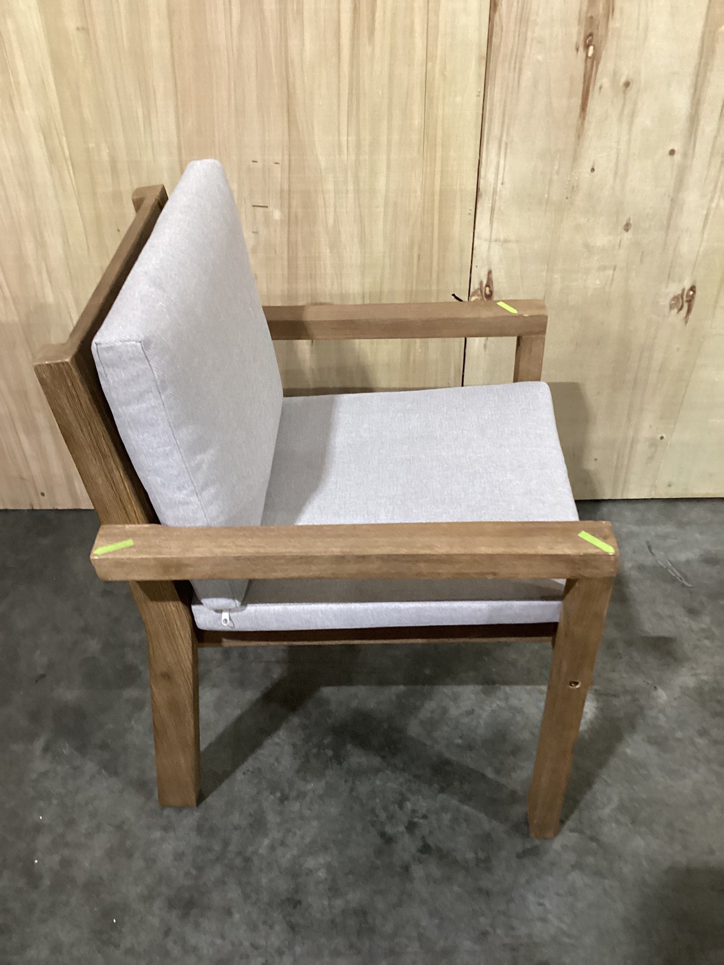 NSW CLN11737 Cannes Outdoor Dining Chair Acacia Natural MKII