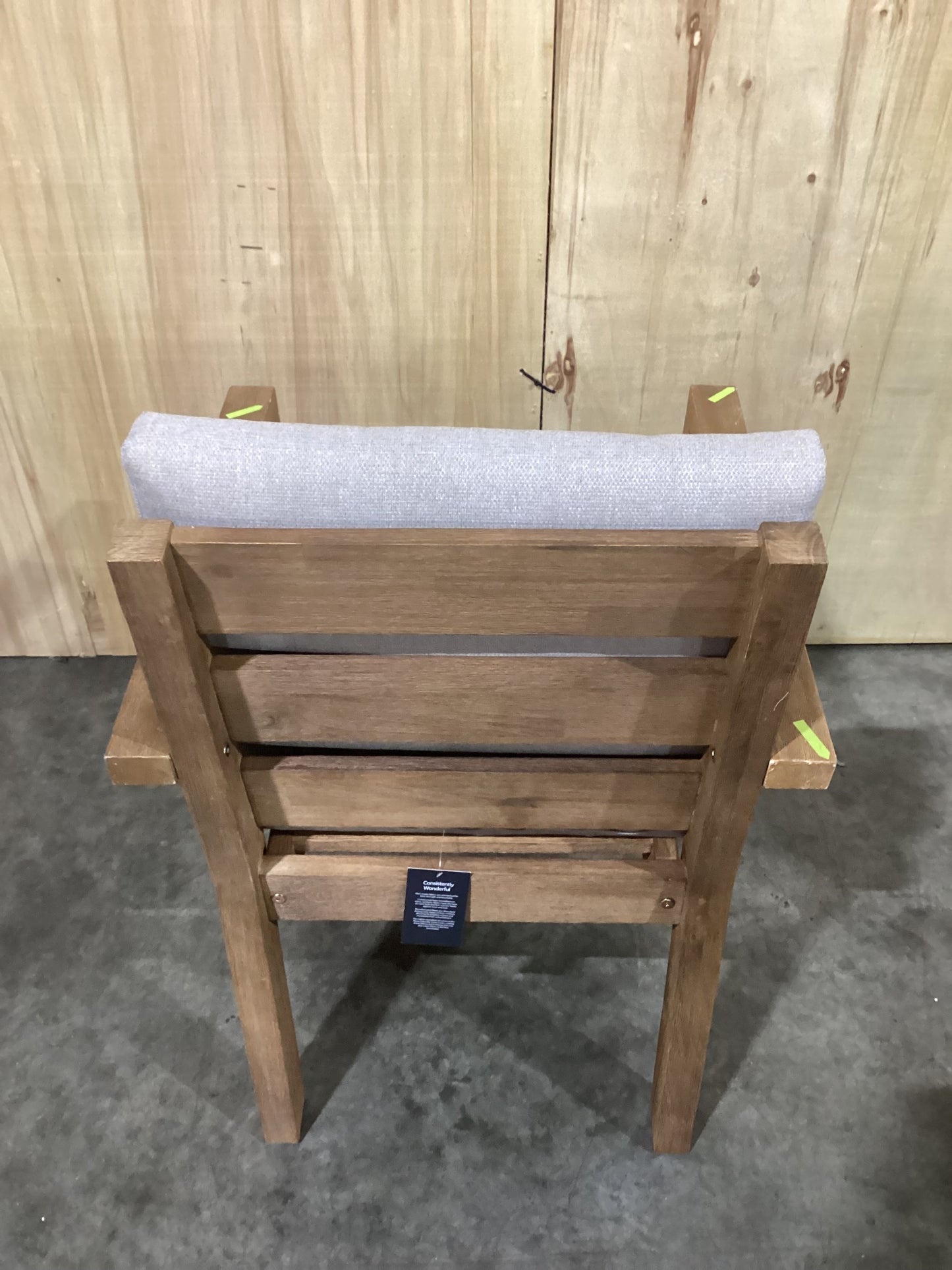 NSW CLN11737 Cannes Outdoor Dining Chair Acacia Natural MKII