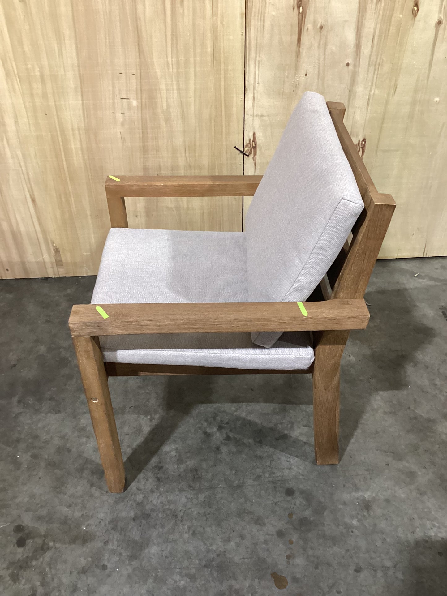 NSW CLN11737 Cannes Outdoor Dining Chair Acacia Natural MKII