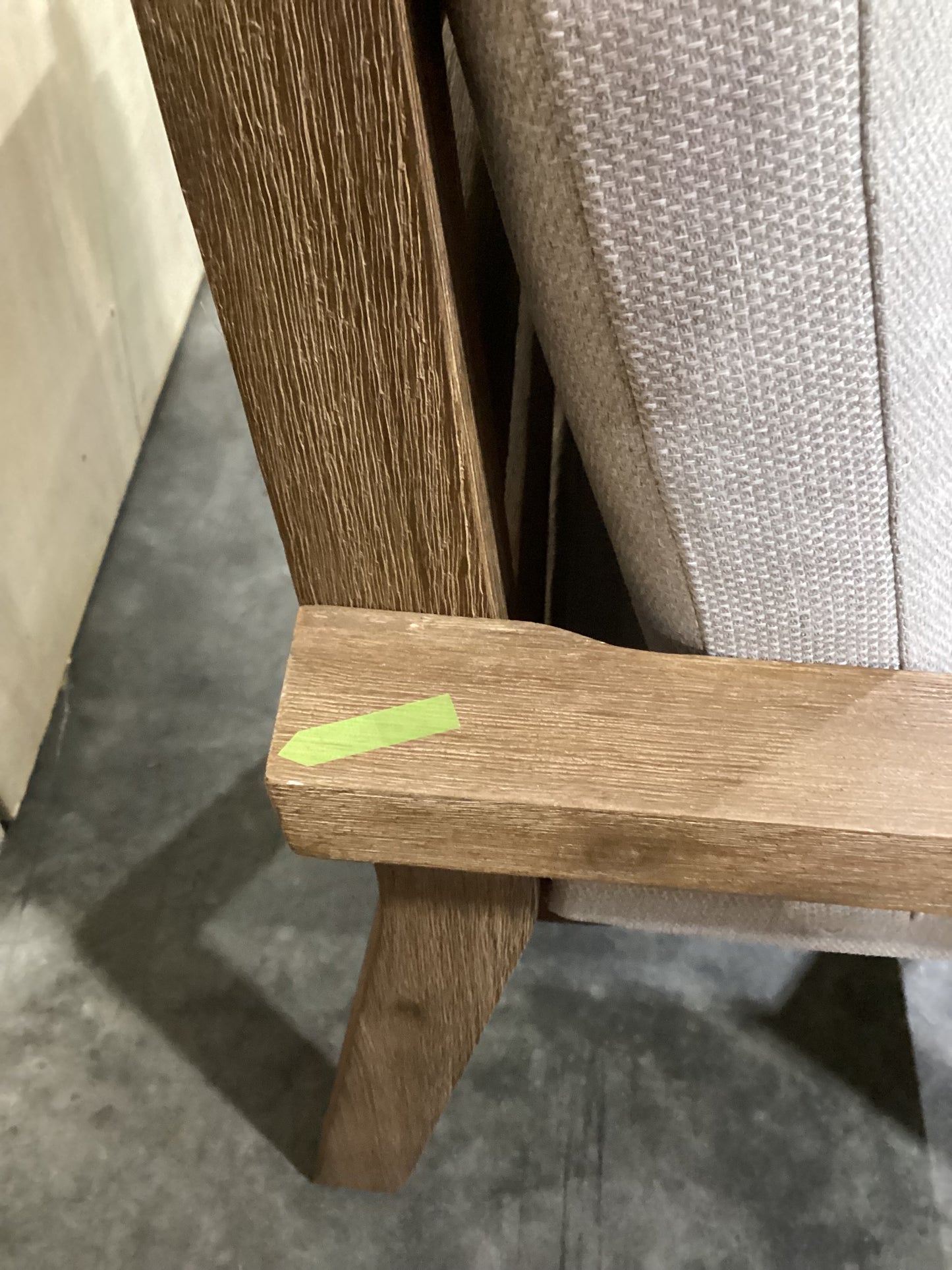 NSW CLN11737 Cannes Outdoor Dining Chair Acacia Natural MKII