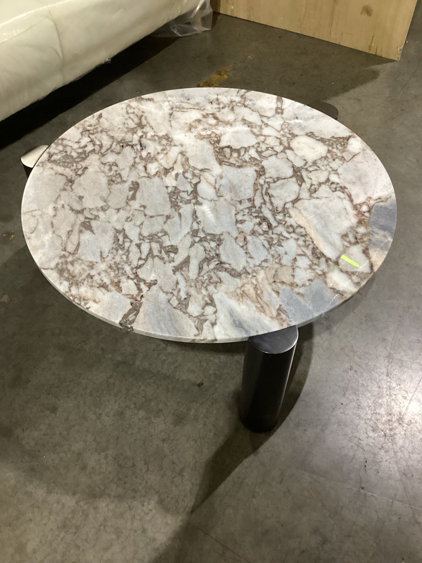 NSW MT24684 Venice Coffee Table 95cm Gunmetal/Grey