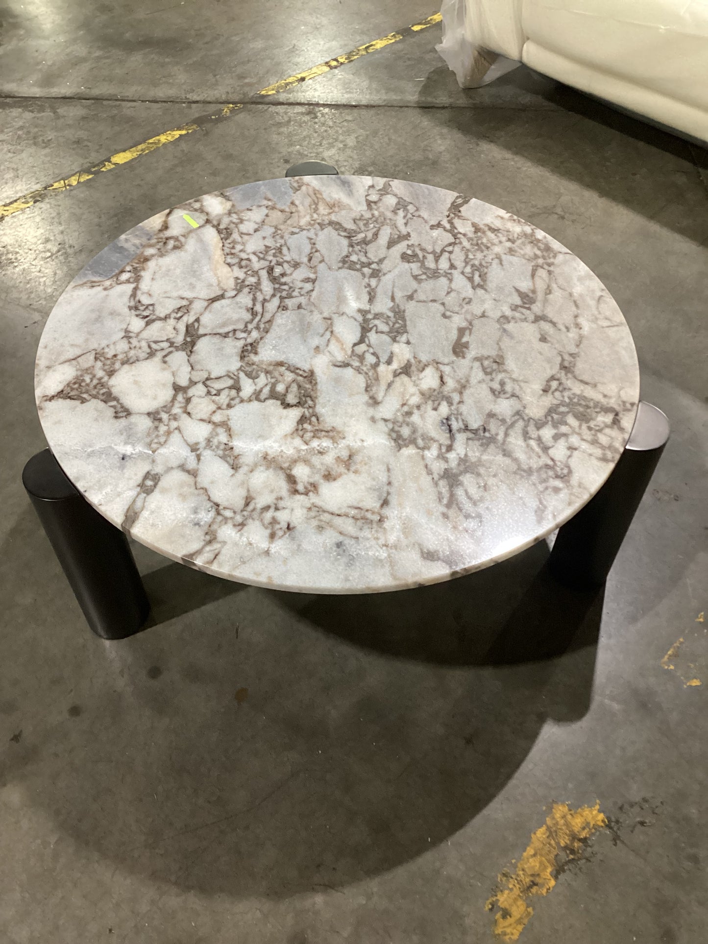 NSW MT24684 Venice Coffee Table 95cm Gunmetal/Grey