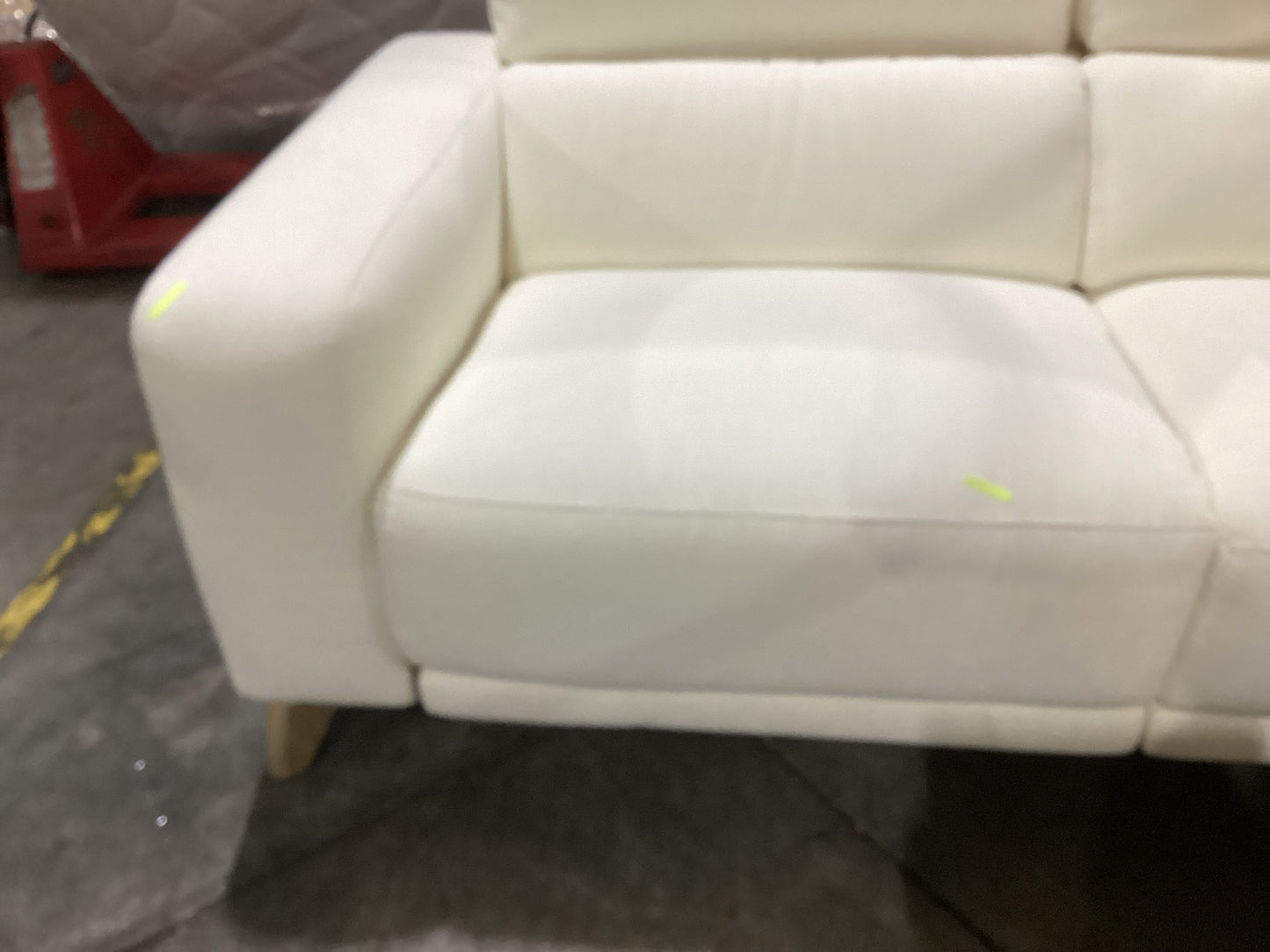 NSW MT24683 Sterling Recliner Modular Corner+2.5S LAF+2.5S RAF+Armless 1.25S Top Cream