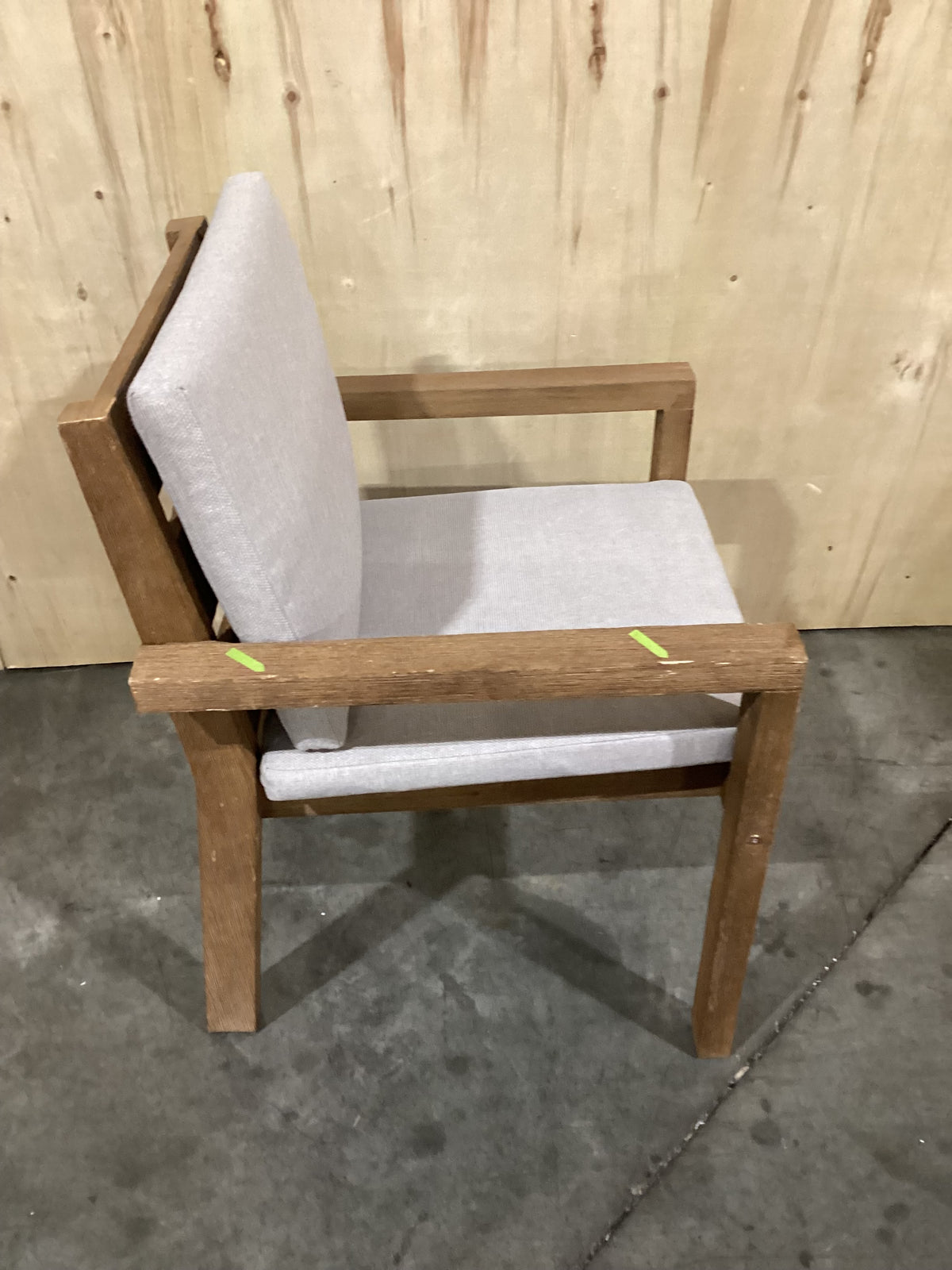NSW CLN11808 Cannes outdoor dining chair Charcoal MKII