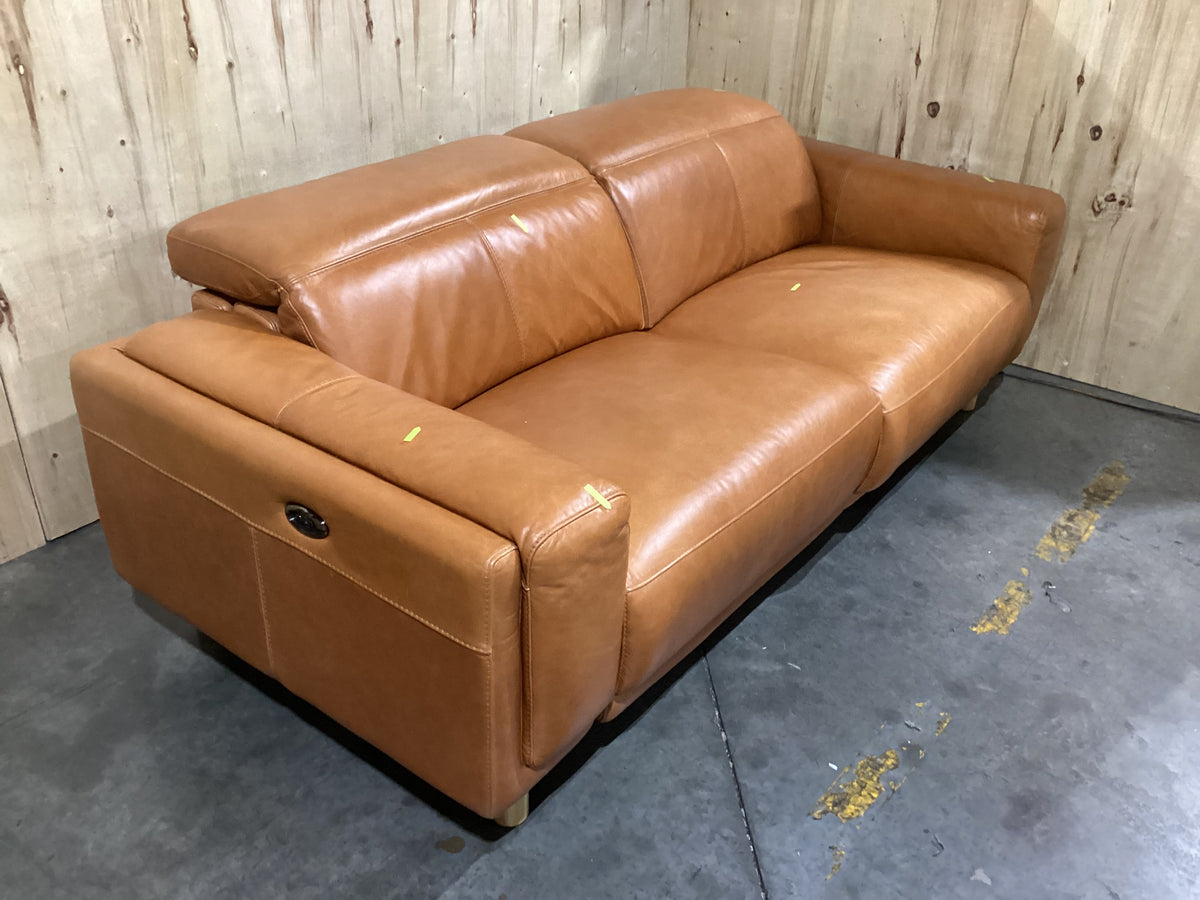 NSW CLN11883 Henry Recliner Sofa 2.5s Benz Saddle