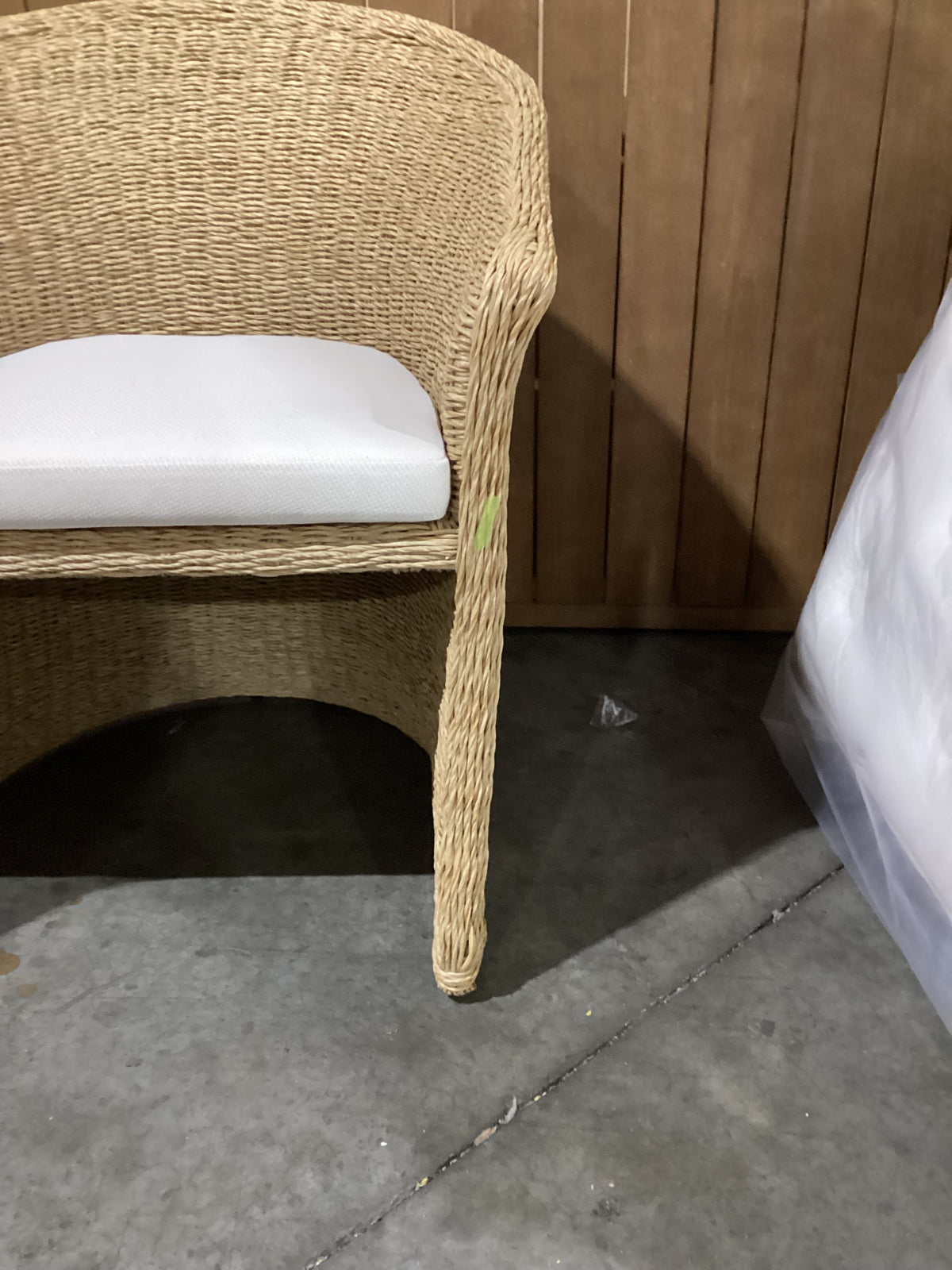 NSW CLN11896 Navona Outdoor Dining Chair Natural