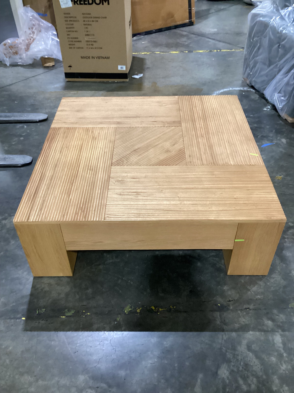 NSW CLN11892 Jagger Coffee Table 120cm Natural