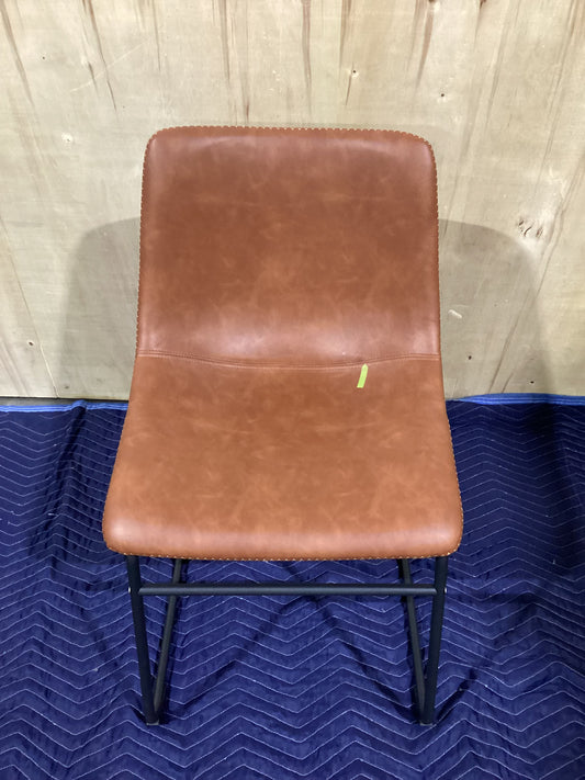 NSW CLN11899 Saddle Dining Chair Tan