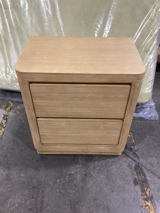 NSW CLN11944 Arlington Bedside table 2 Drawer Blonde