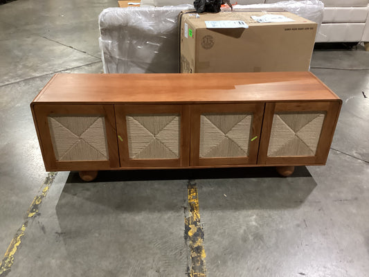 NSW CLN11962 Abacus Entertainment Unit 180cm Walnut