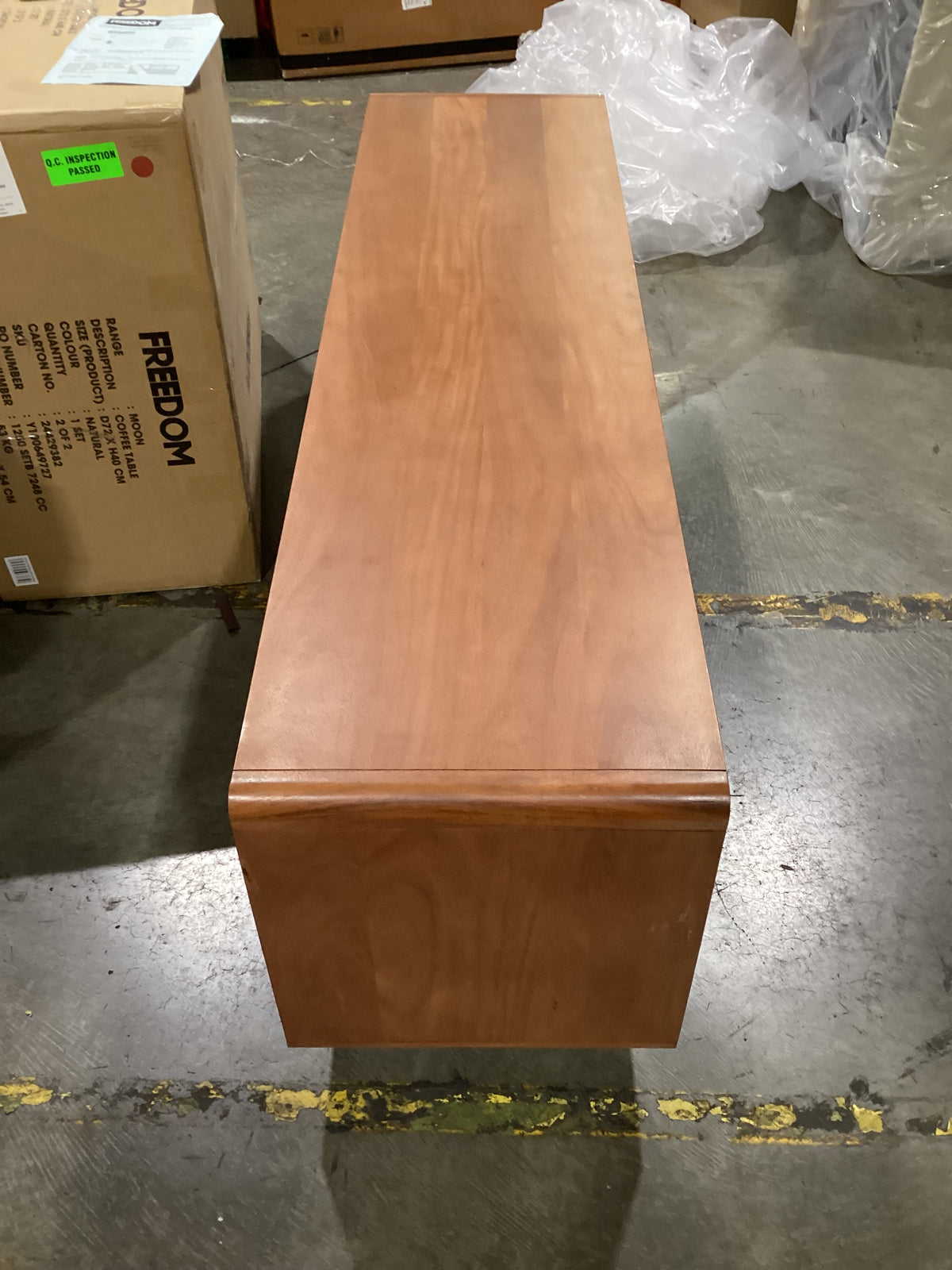NSW CLN11962 Abacus Entertainment Unit 180cm Walnut