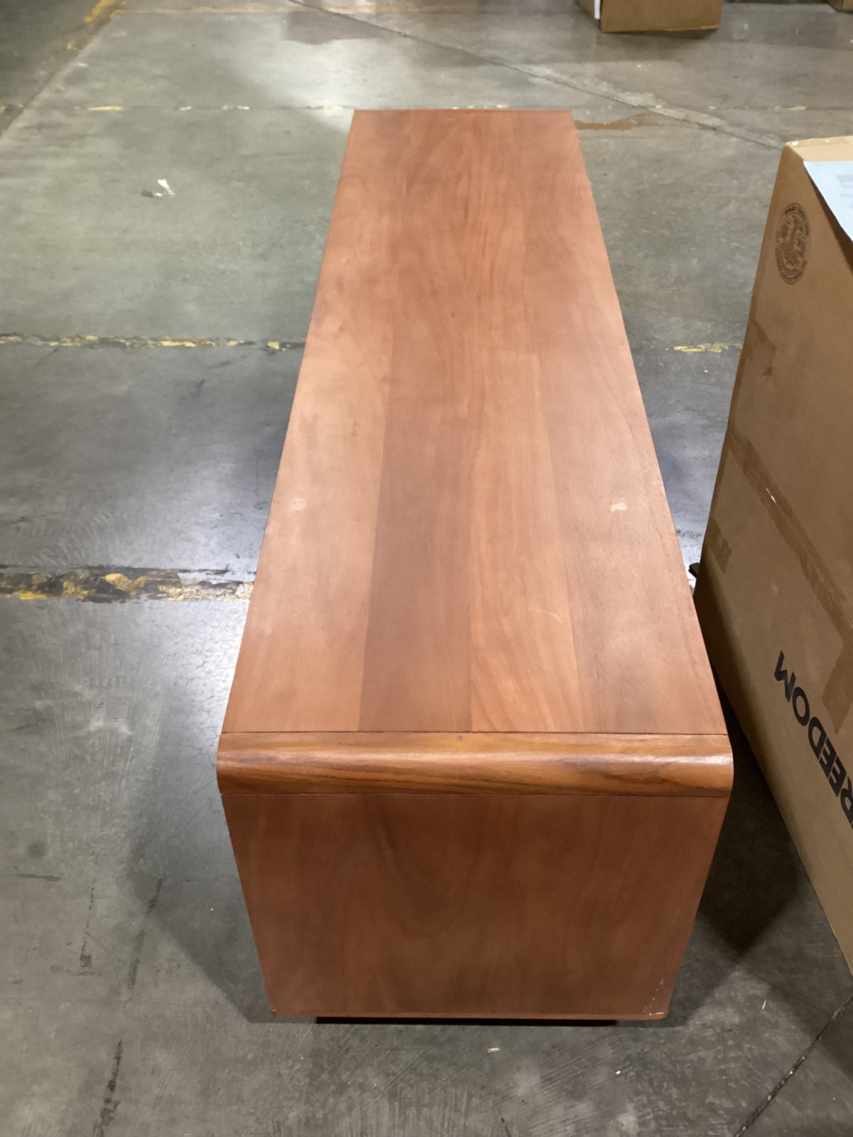 NSW CLN11962 Abacus Entertainment Unit 180cm Walnut