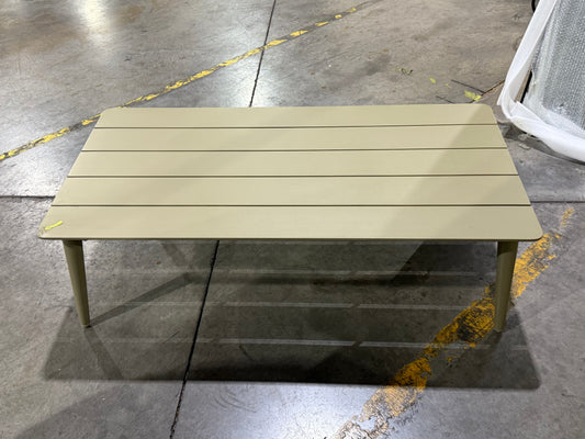 NSW CLN10983 Figaro Outdoor Coffee Table Aluminium Green
