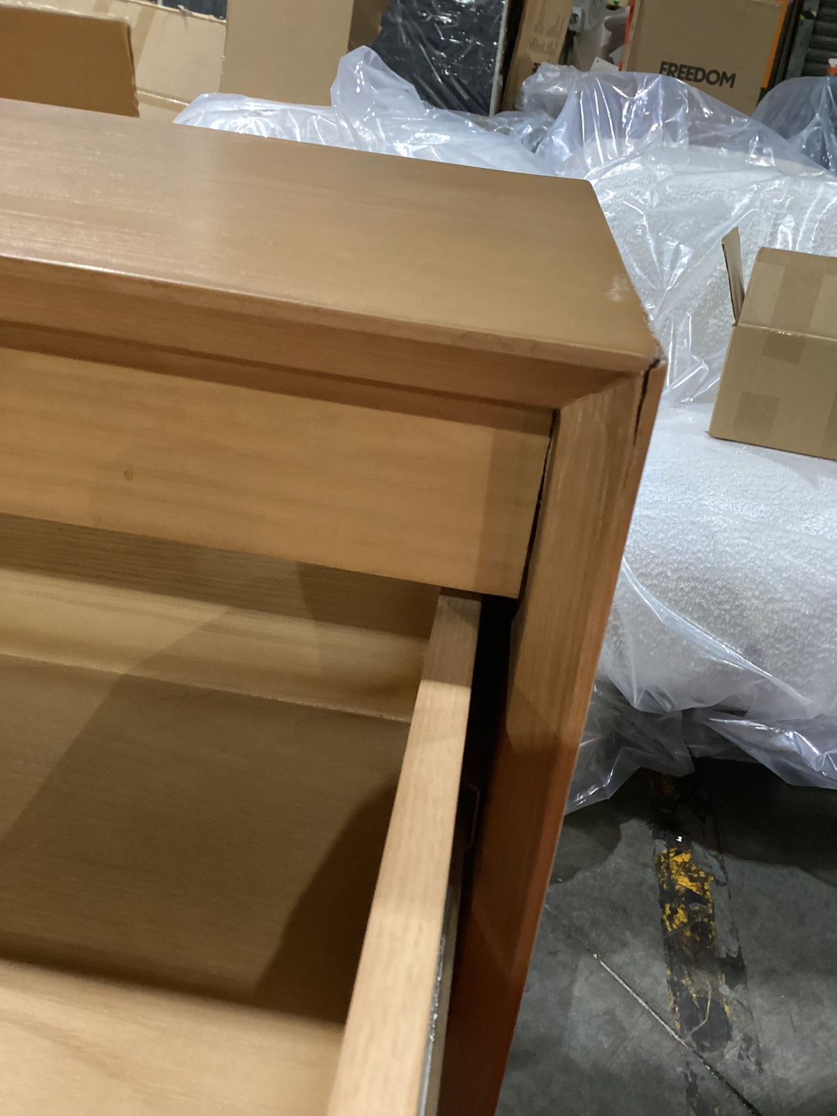 NSW CLN11973 Quinne Dresser 6 Drawer Natural