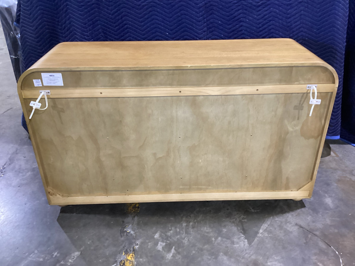 NSW PRN20597 Palisade Dresser 6 Drawer Natural