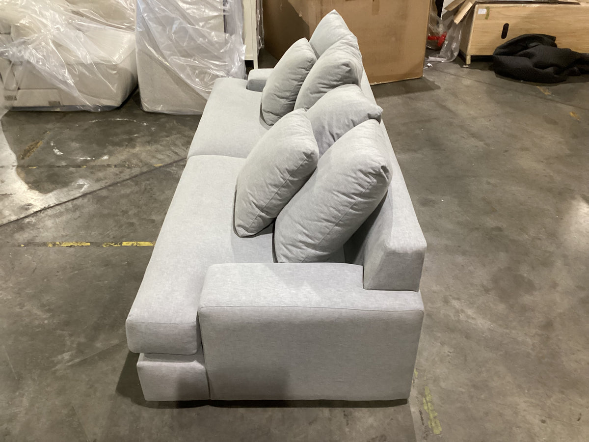 NSW CLN12000 Noosa Shallow Sofa Scatter Back 3.5S Chambray Mist