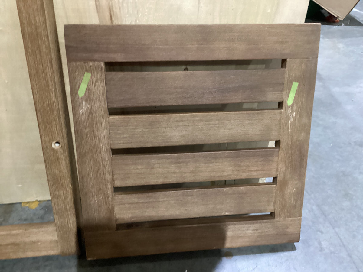 NSW CLN21005 Cannes Outdoor Bar Stool Acacia Natural MKII