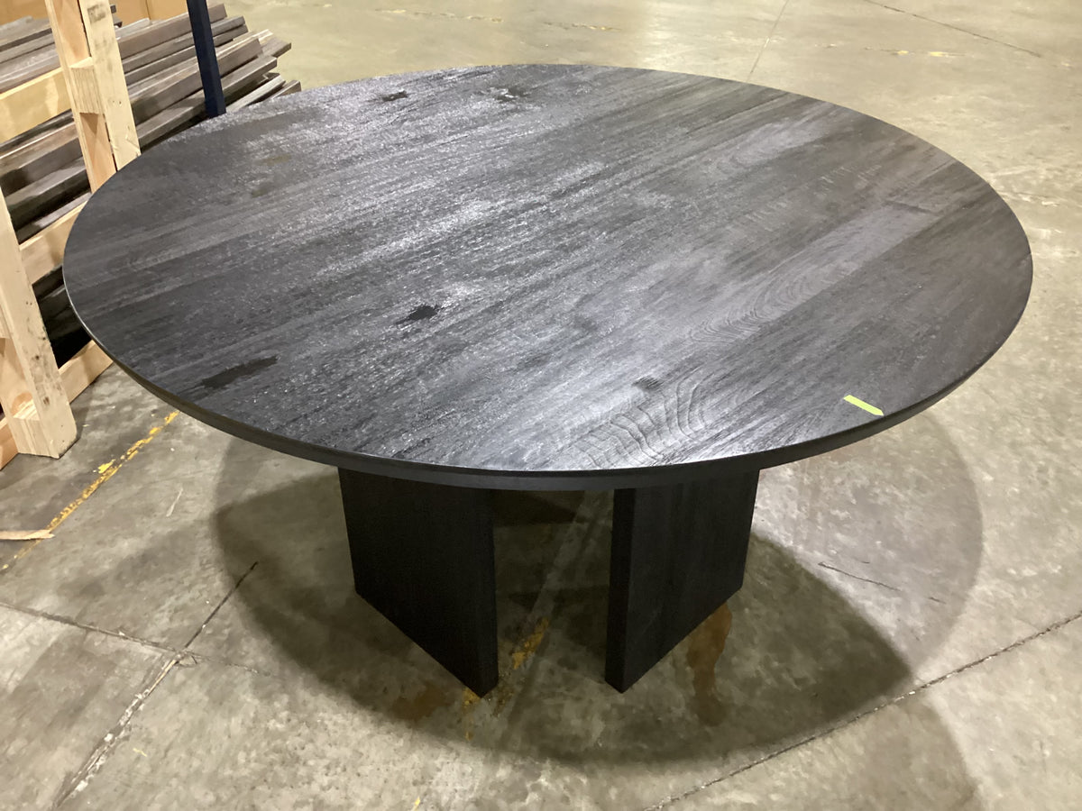 NSW PRN20651 Seidon Dining Table 140cm Dia Blackand