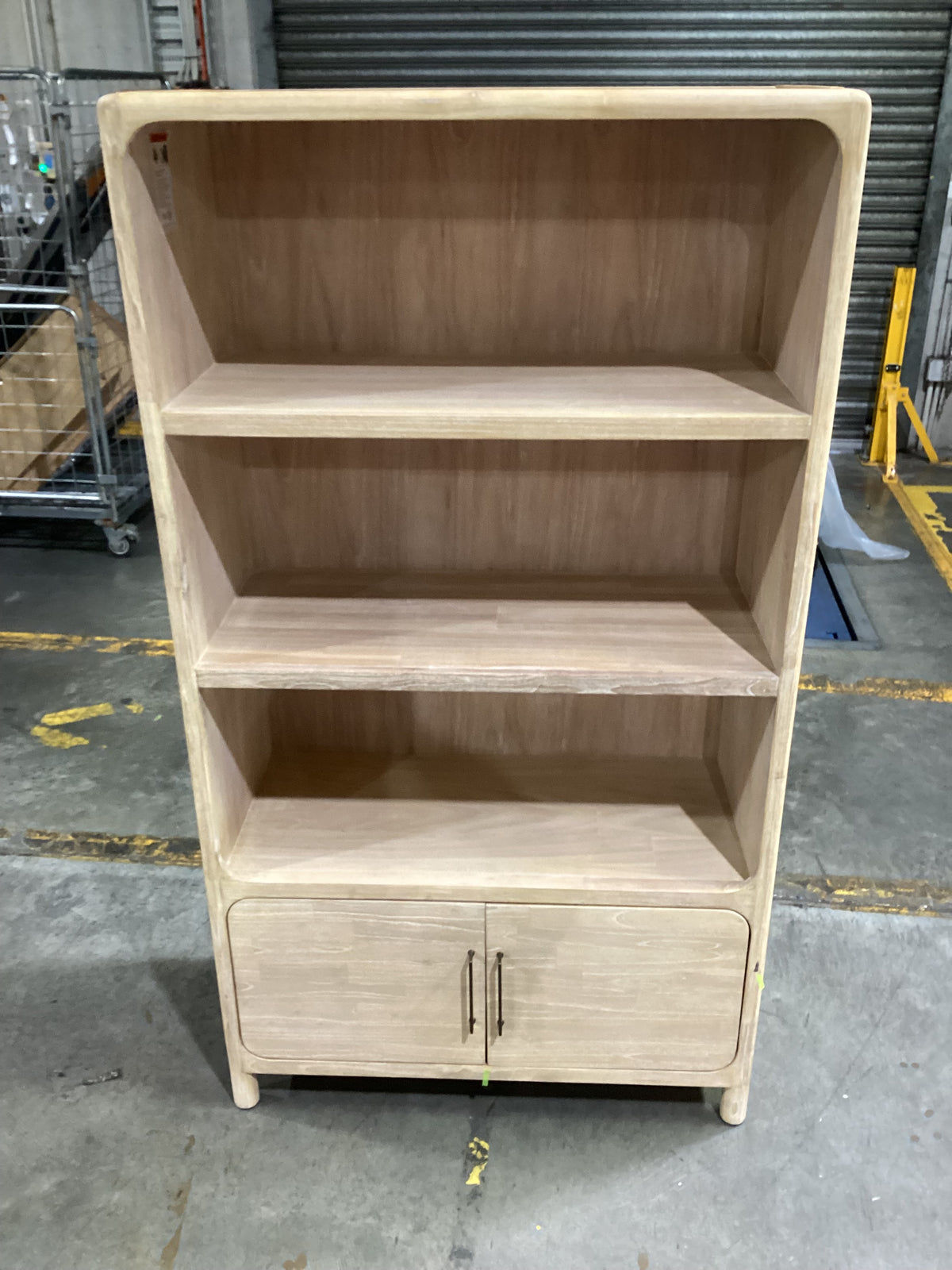 NSW CLN21010 Riviera Bookshelf 100x45cm Natural