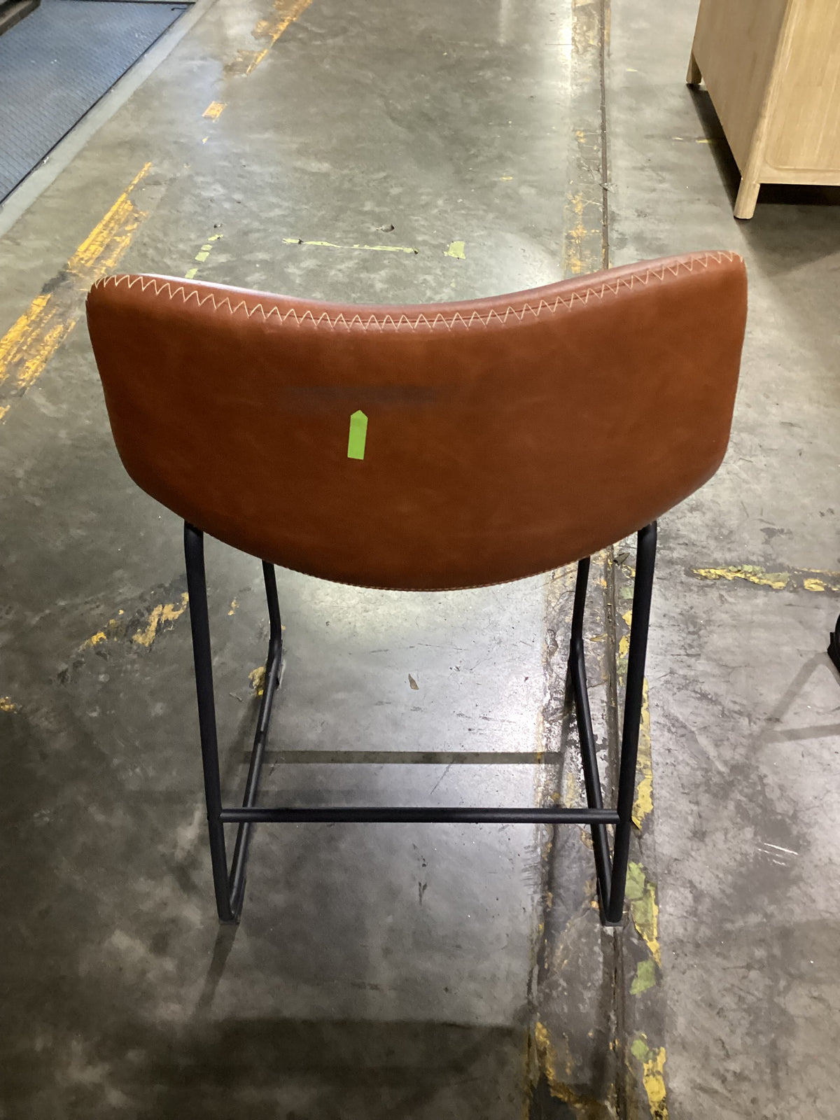 NSW CLN21013 Saddle Counter Stool 63cm Tawny Tan