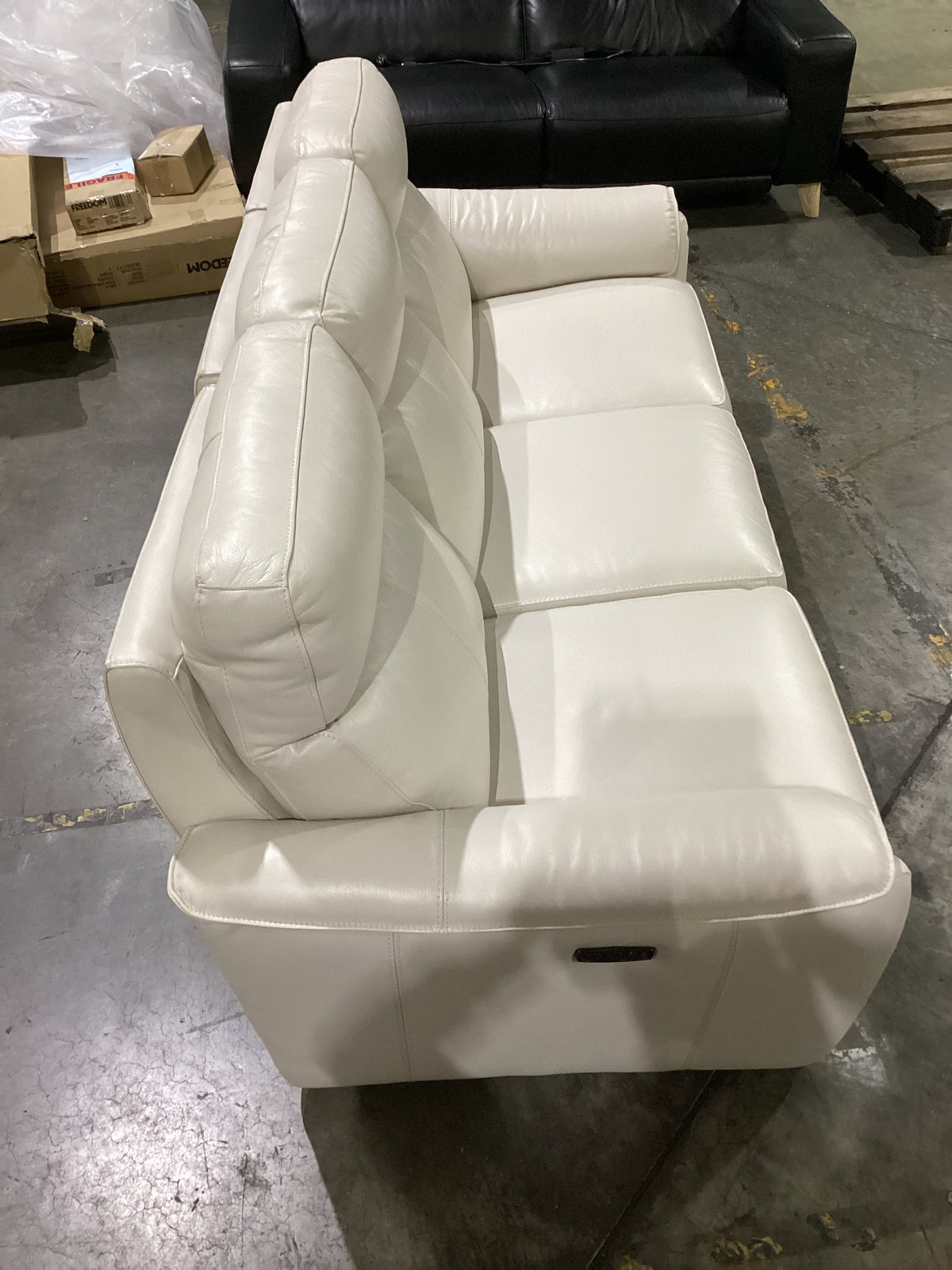 NSW MT24727 Dexter Battery Recliner Modular 3S Lucia Frost