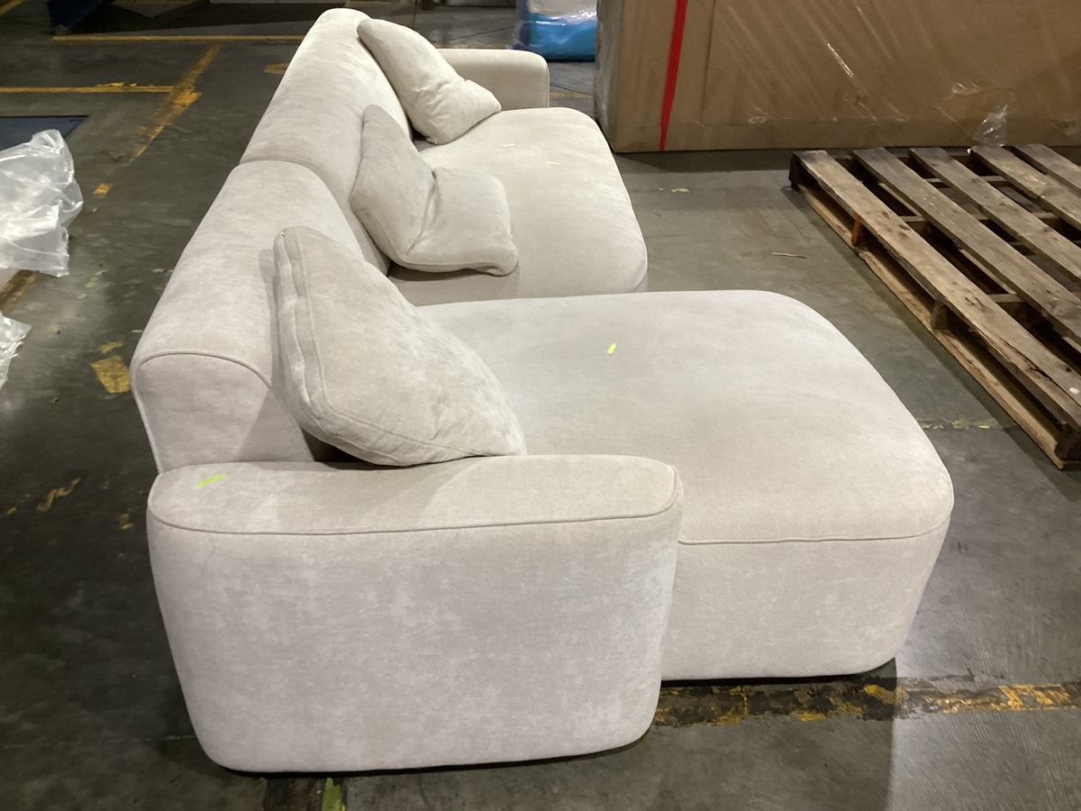 NSW MT24728 Apartment Modular  2.5s RAF+LAChaise Glamour Natural