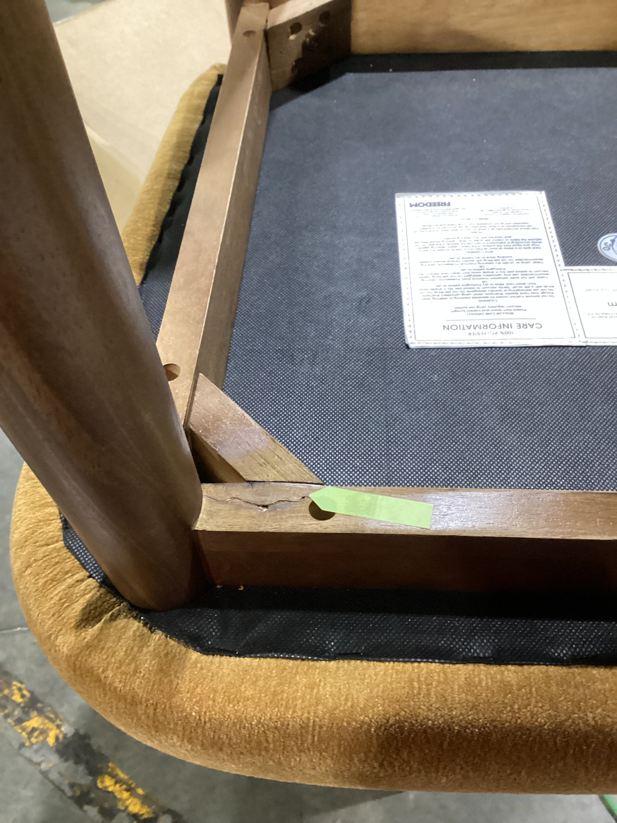 NSW CLN21025 Puka Dining Chair Walnut