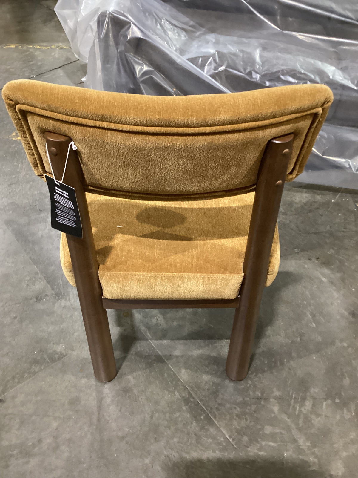 NSW CLN21025 Puka Dining Chair Walnut