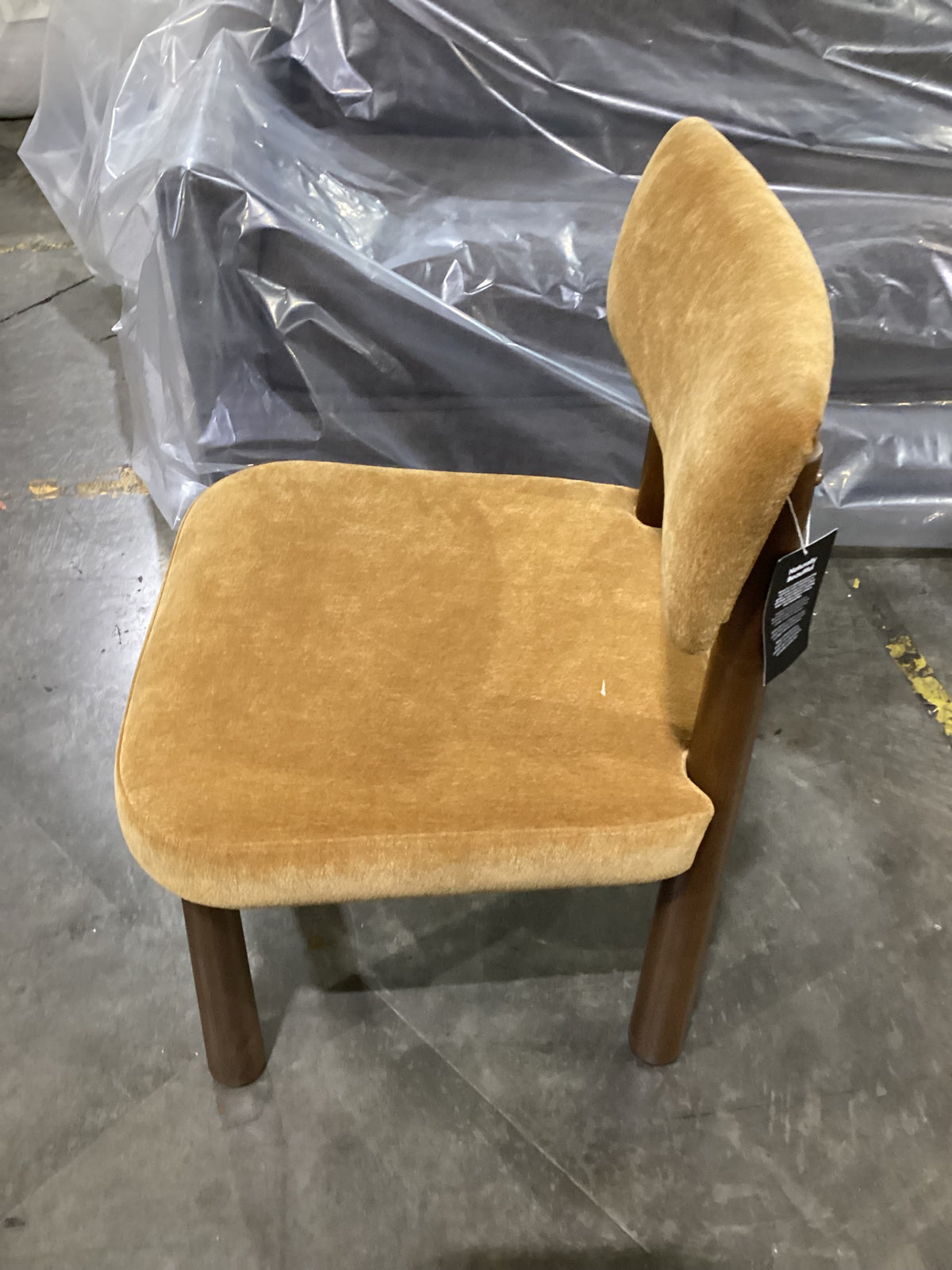 NSW CLN21025 Puka Dining Chair Walnut