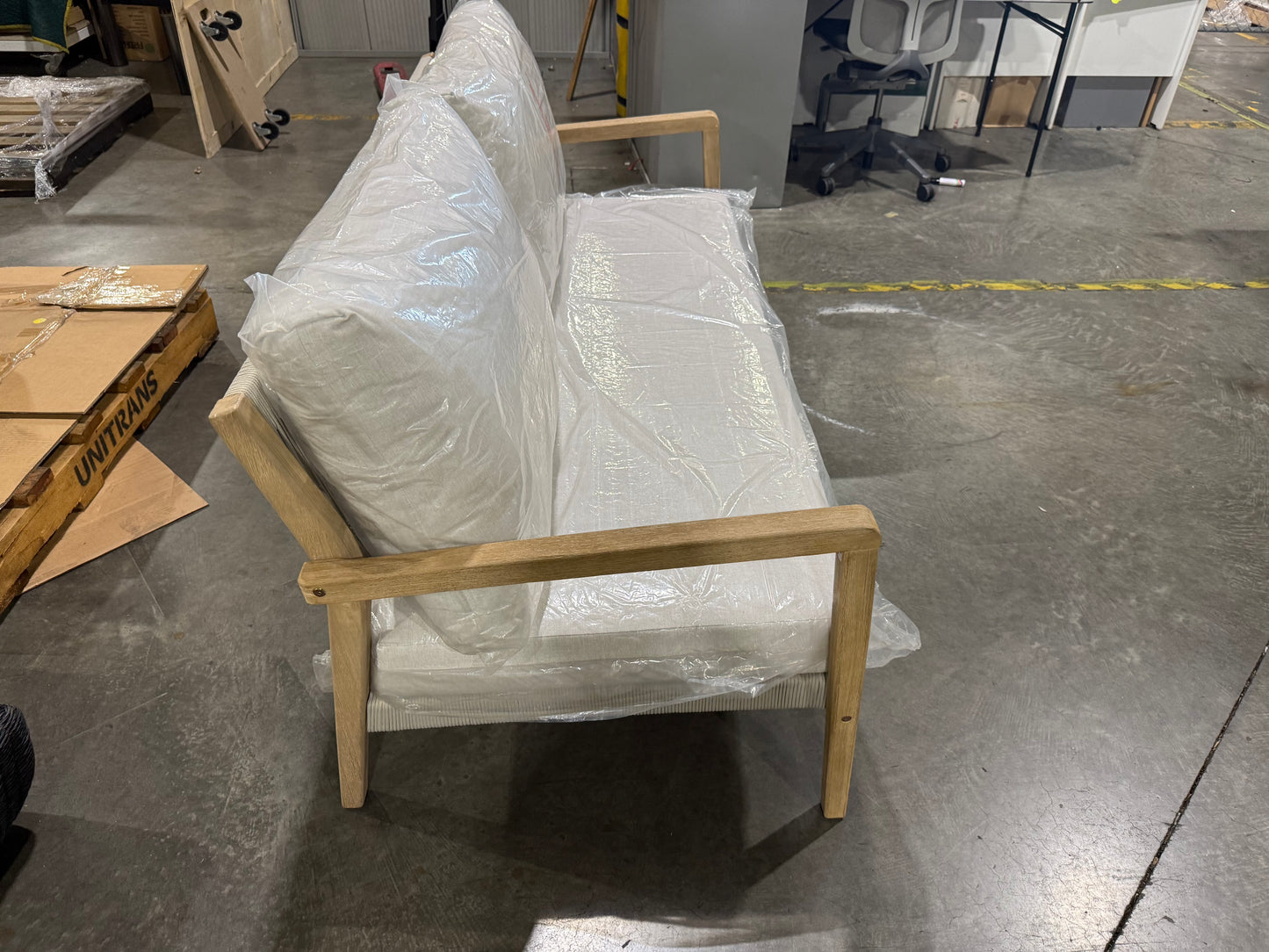NSW PRN20479 Le Vent Outdoor Sofa 2S Acacia Natural