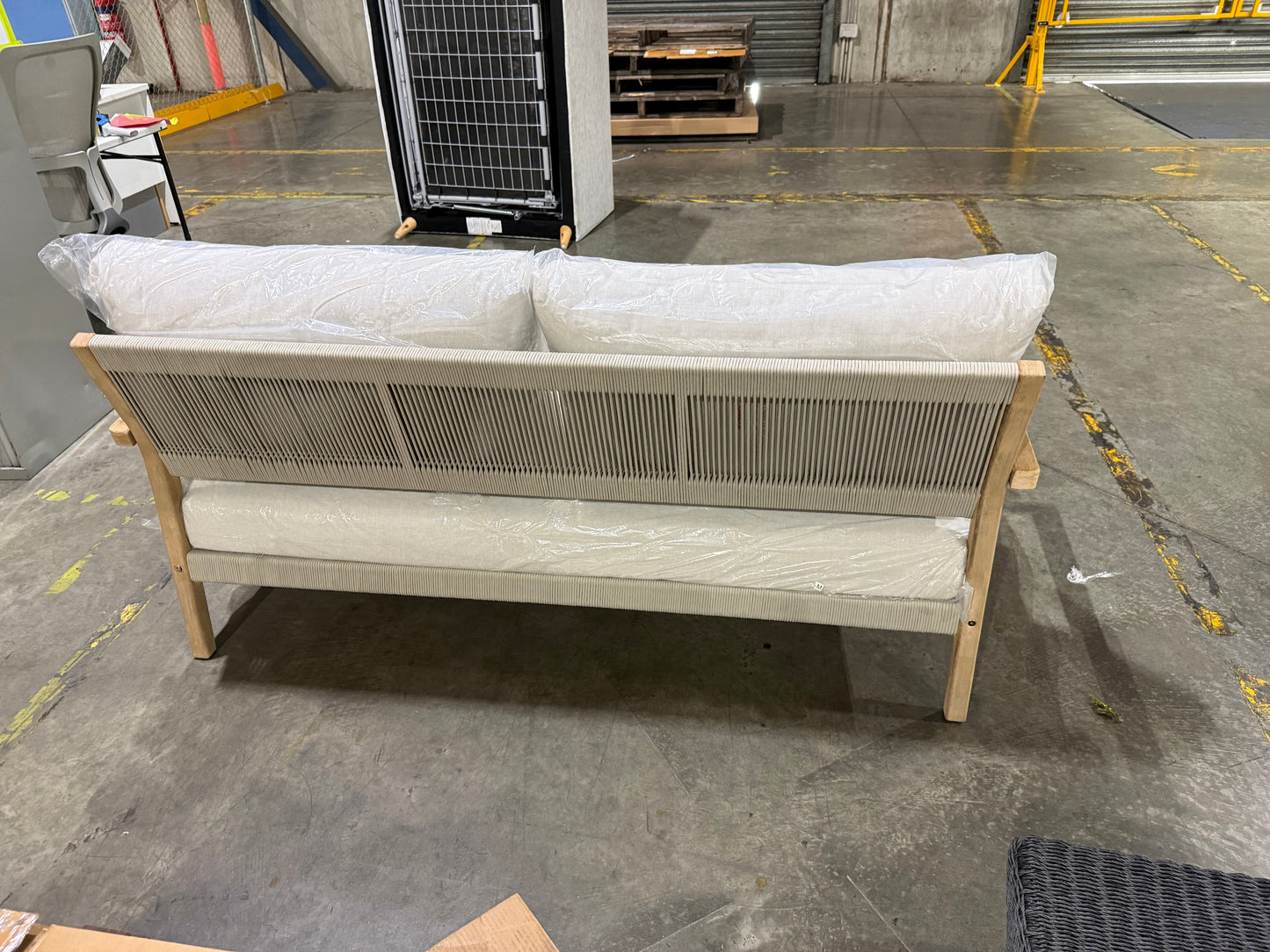 NSW PRN20479 Le Vent Outdoor Sofa 2S Acacia Natural