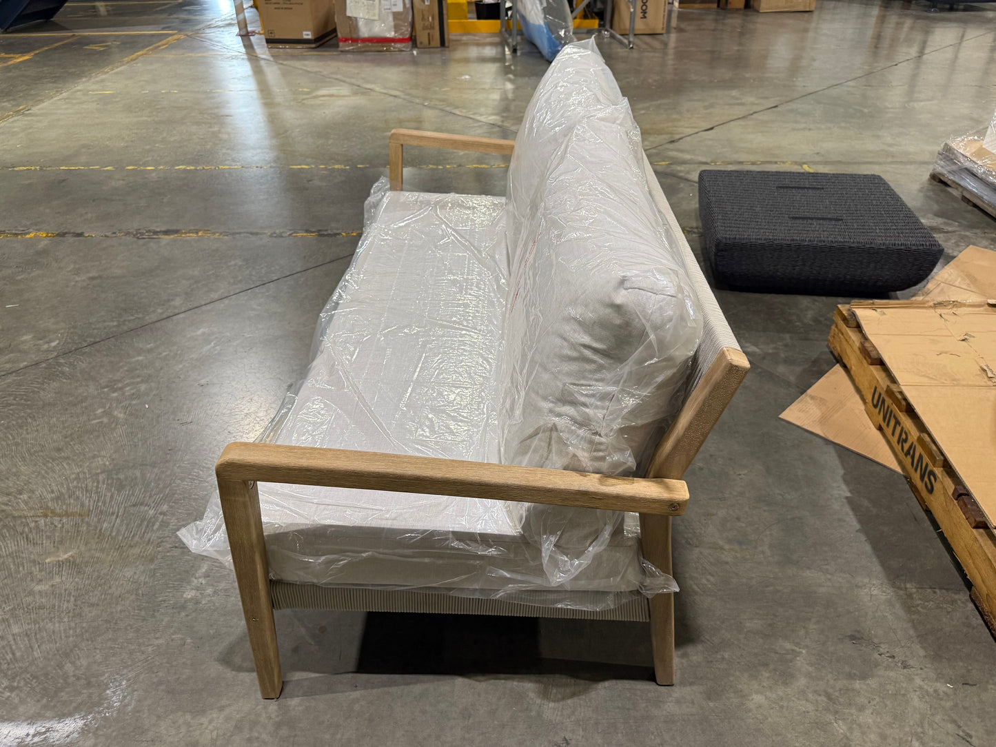 NSW PRN20479 Le Vent Outdoor Sofa 2S Acacia Natural