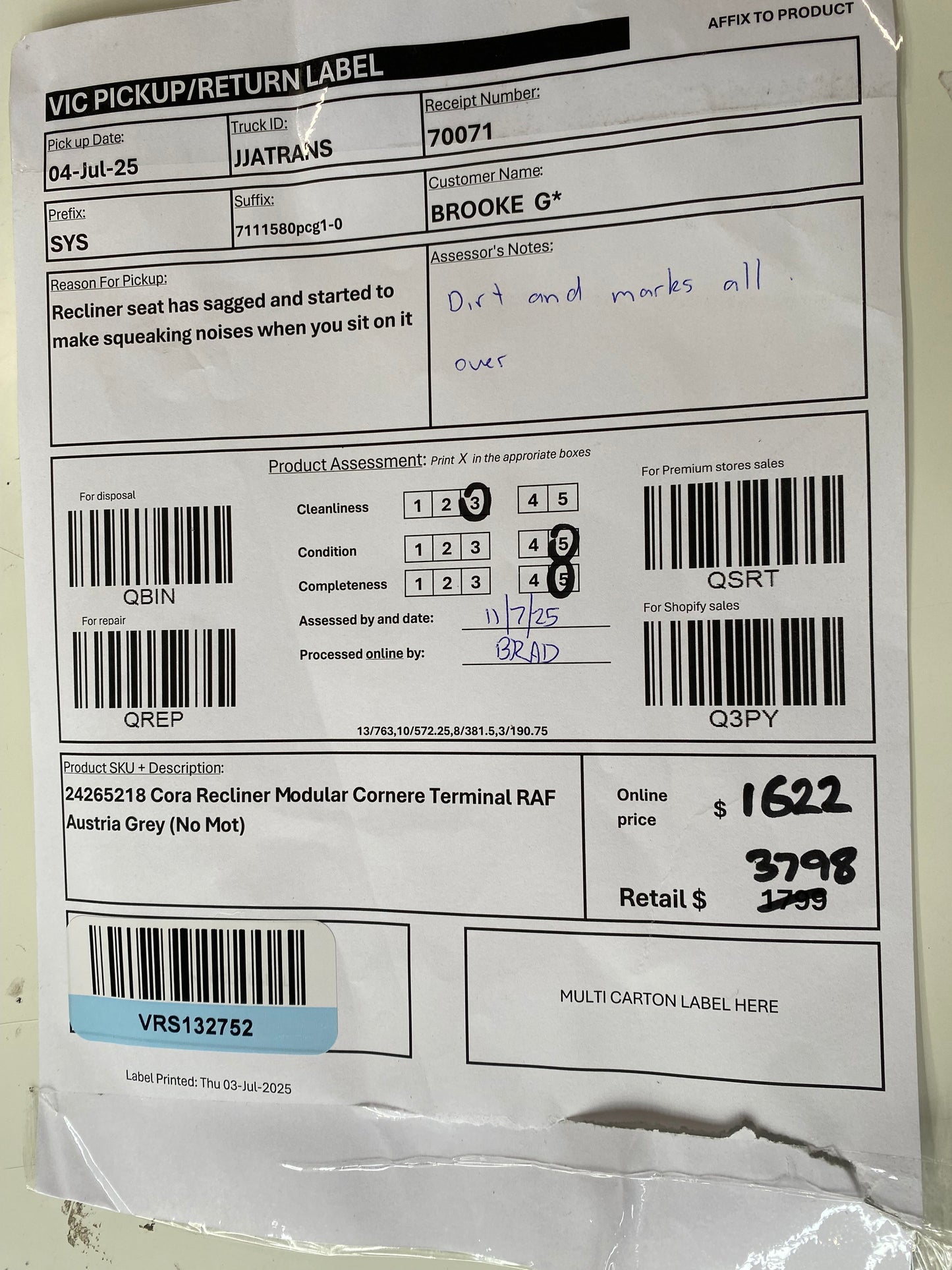 VICDC Cora Electric Modular Austria Grey 24265201|VRS132753|24265218|VRS132752