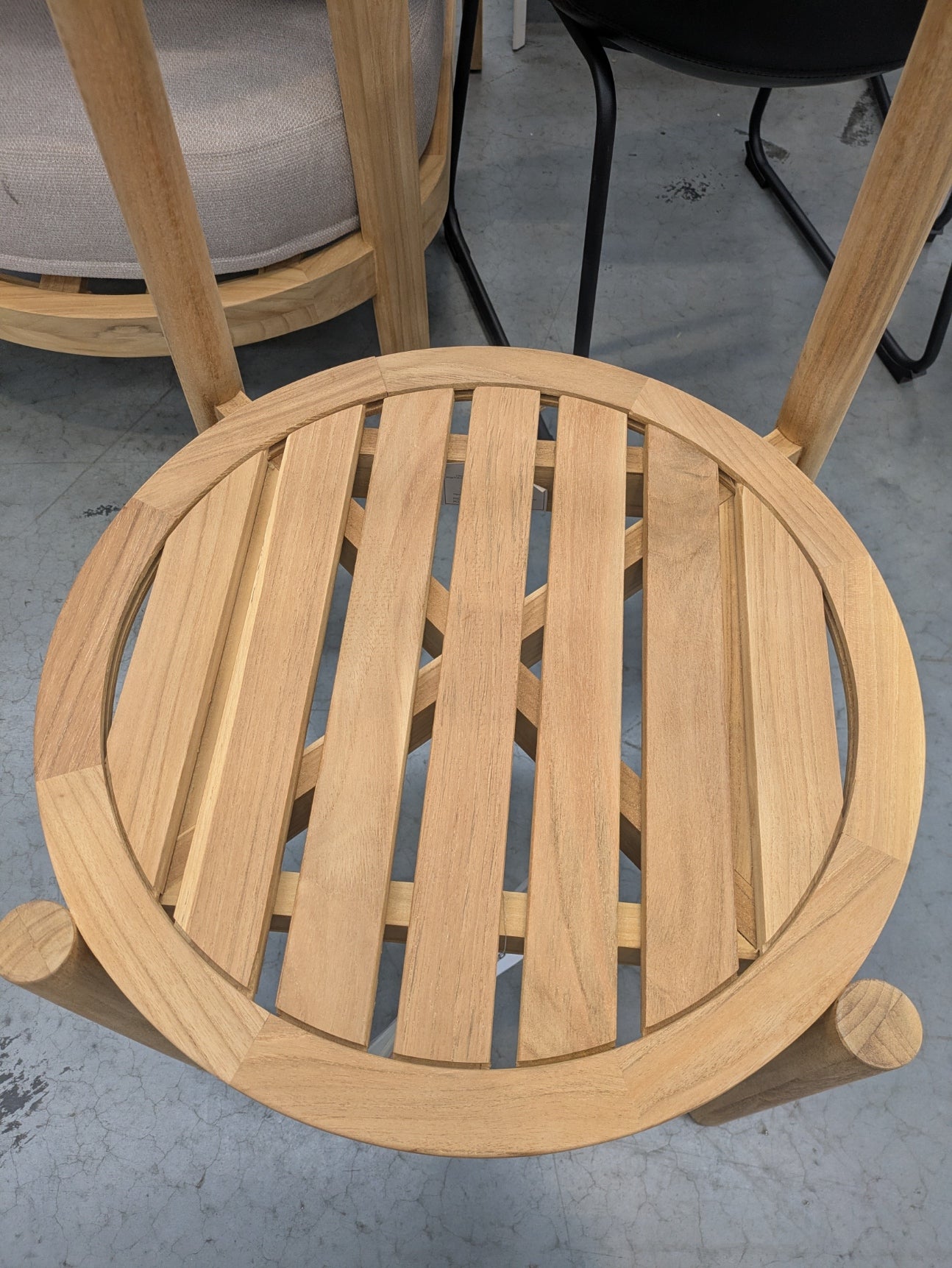 VICDC CLV20193 Coco Outdoor dining Chair Olefin Natural