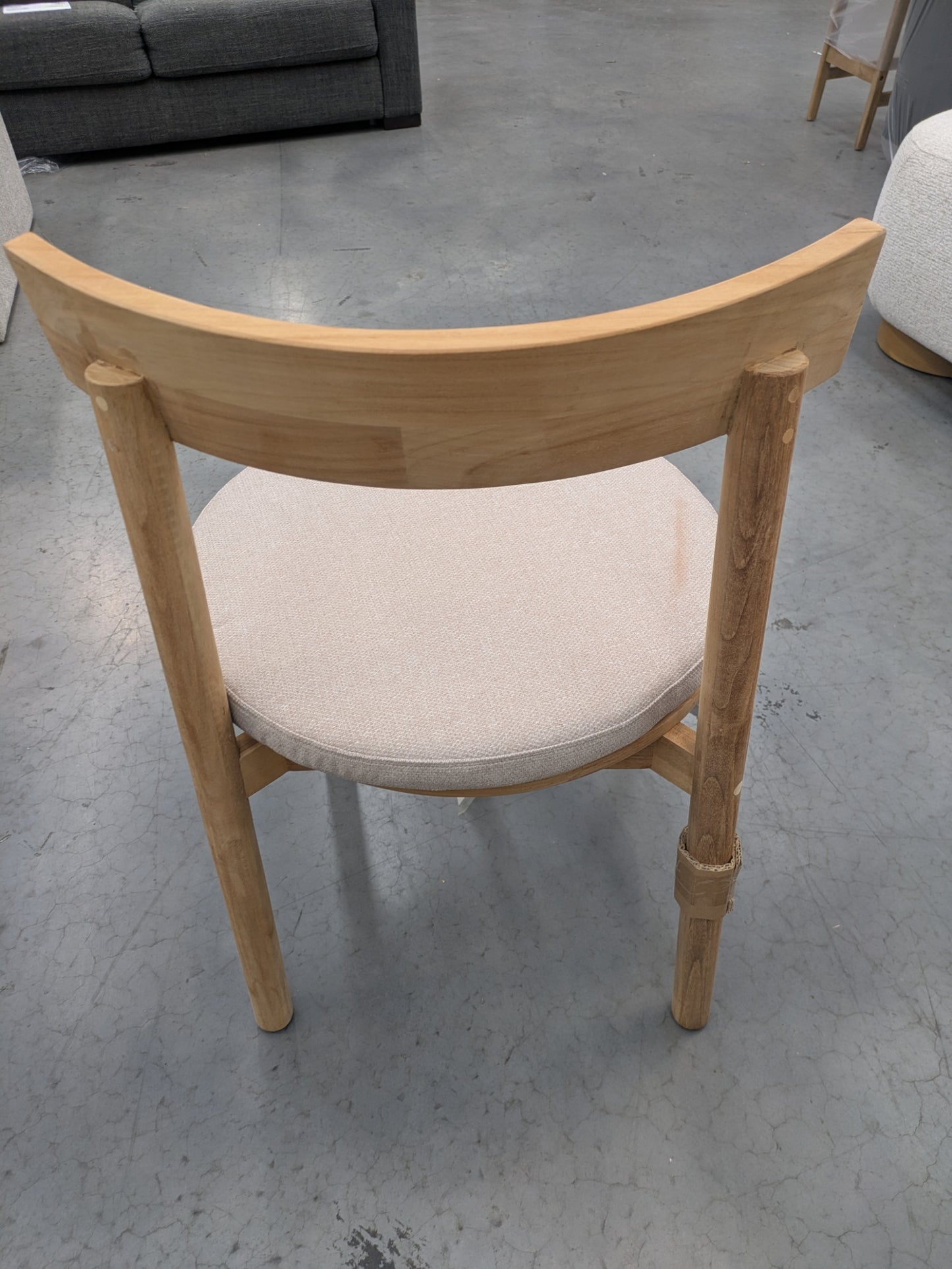 VICDC CLV20193 Coco Outdoor dining Chair Olefin Natural