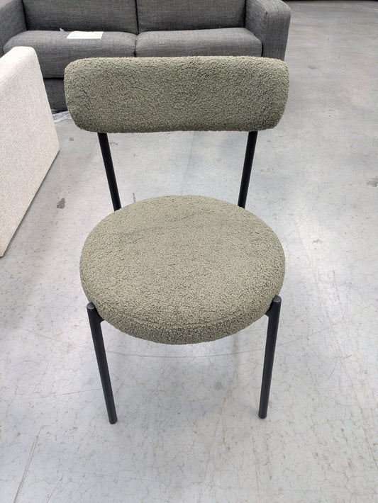 VICDC CLV20177 Alexa Dining Chair Teddy Olive