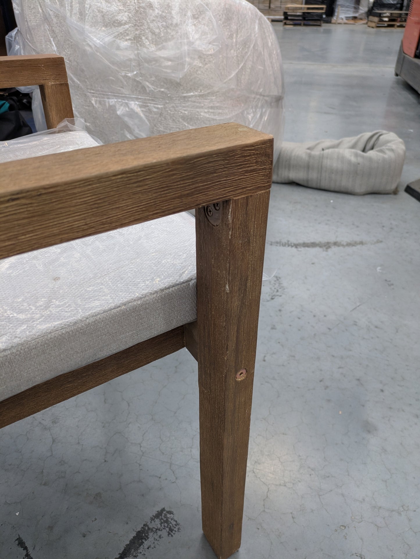 VICDC CLV20178 Cannes Outdoor Dining Chair Acacia Natural MKII