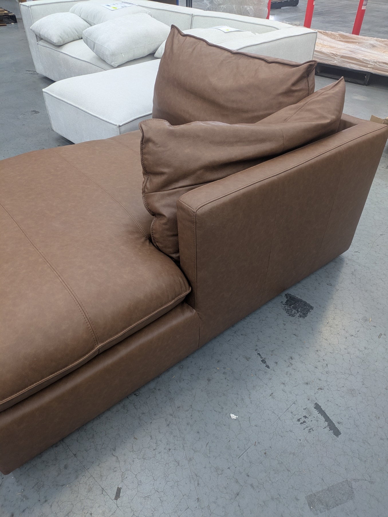 VICDC CLV20203 Sorrento Modular Chair RAF Bendigo Tan