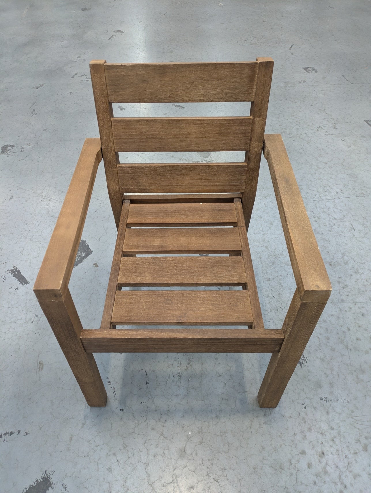 VICDC CLV20215 Cannes Outdoor Dining Chair Acacia Natural MKII
