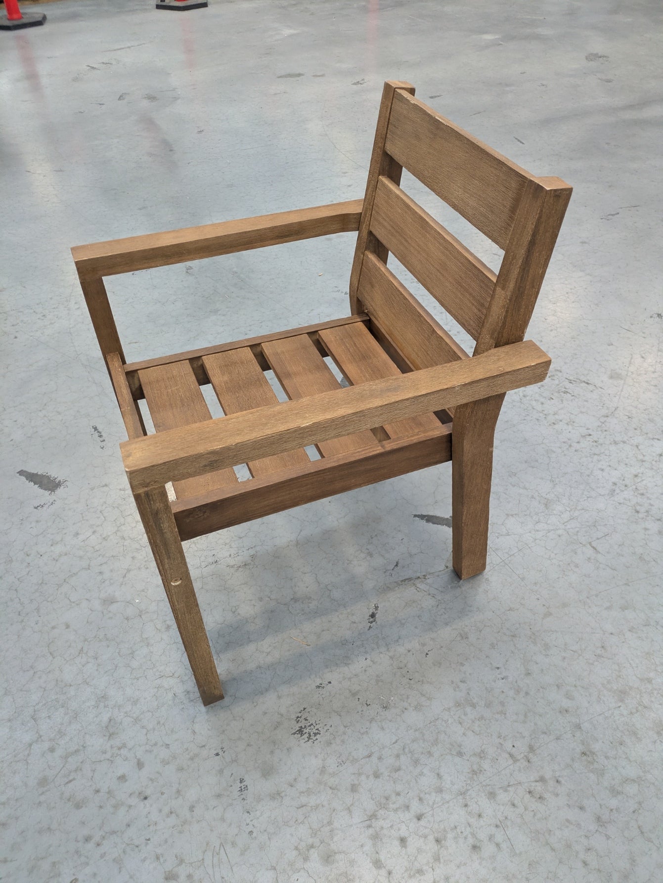 VICDC CLV20215 Cannes Outdoor Dining Chair Acacia Natural MKII