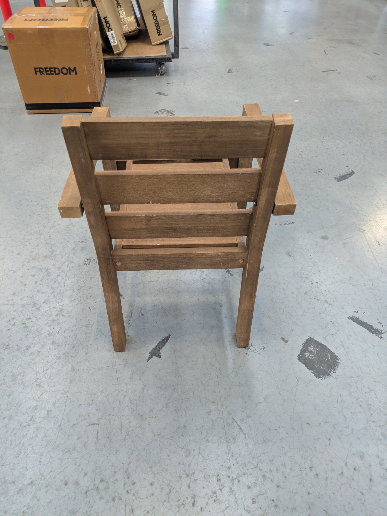 VICDC CLV20215 Cannes Outdoor Dining Chair Acacia Natural MKII
