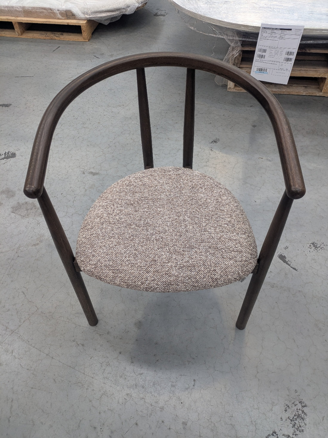 VICDC CLV20245 Emerson Dining Chair Walnut