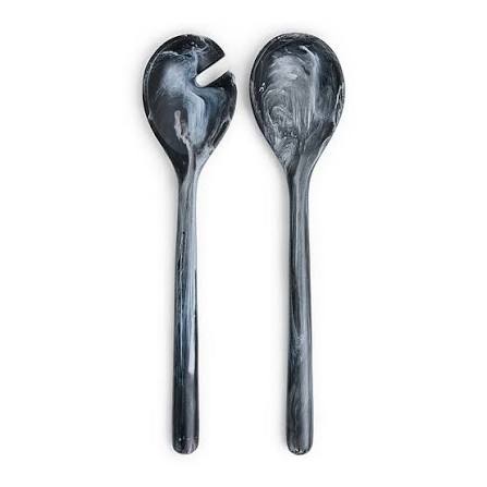 NSW Pesce Salad Server  Resin Black (Set of HW26