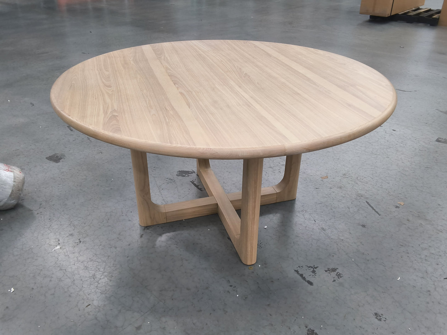 VICDC CLV20303 Hudson Dining Table - Round 150cm Natural