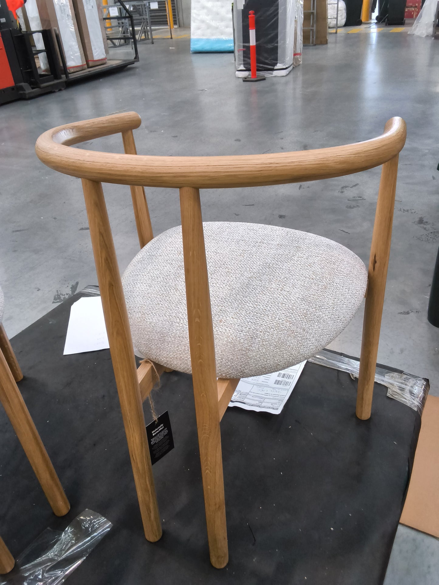 VICDC CLV20314 Emerson Dining Chair Natural