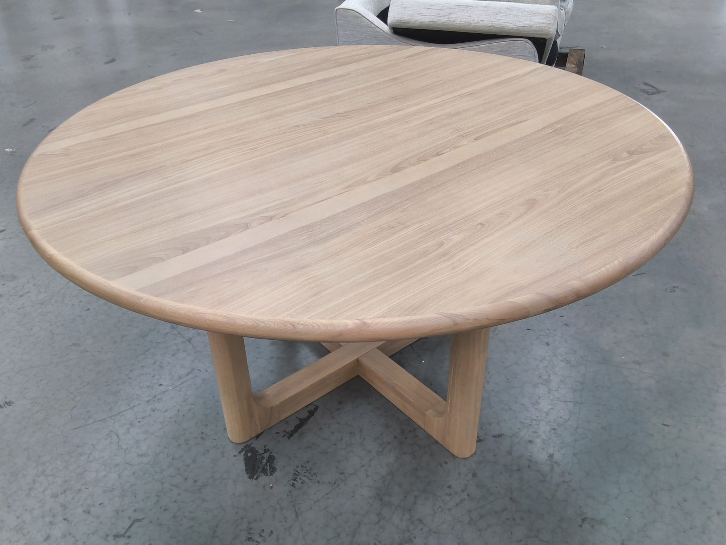 VICDC CLV20303 Hudson Dining Table - Round 150cm Natural