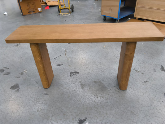VICDC CLV20269 Pacifica Console Table 160x160cm Natural Top